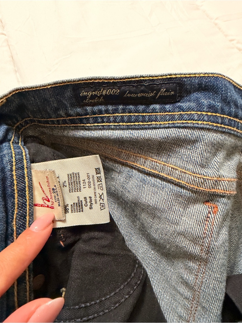 Low-Rise women’s Slim Jeans - Blue
